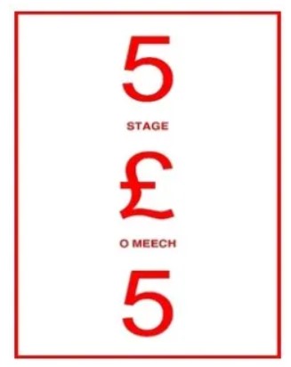 5 For £5: Stage By Oliver Meech