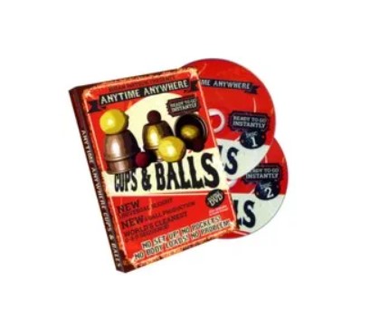 Anytime Anywhere Cups & Balls (2 DVD Set) by Brian Watson