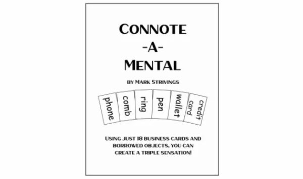 Connote-A-Mental By Mark Strivings