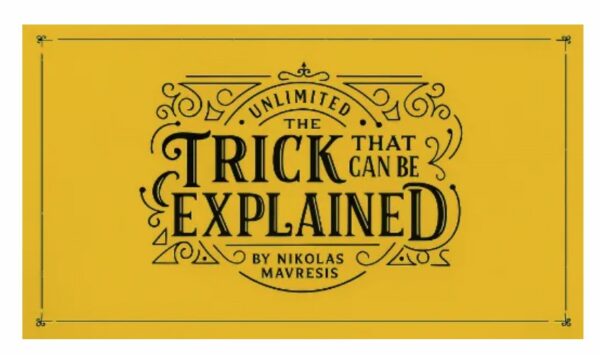 Nikolas Mavresis - The Trick That Can Be Explained