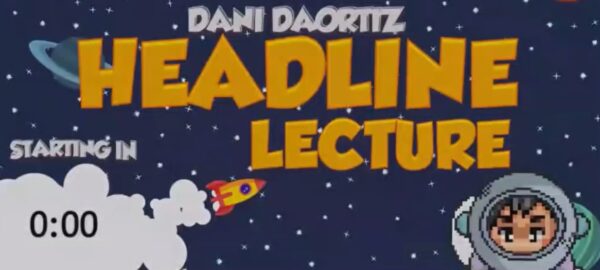 Dani DaOrtiz - Headline Lecture.