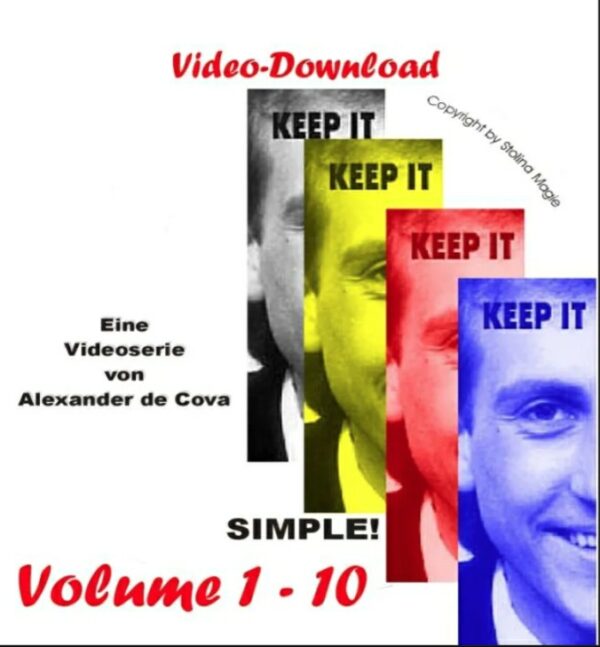 Keep it Simple Vol 1 - 10 by Alexander de Cova