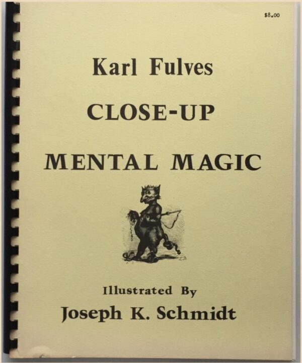 Close-Up Mental Magic by Karl Fulves