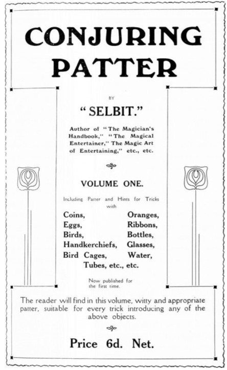 Conjuring Patter by P. T. Selbit