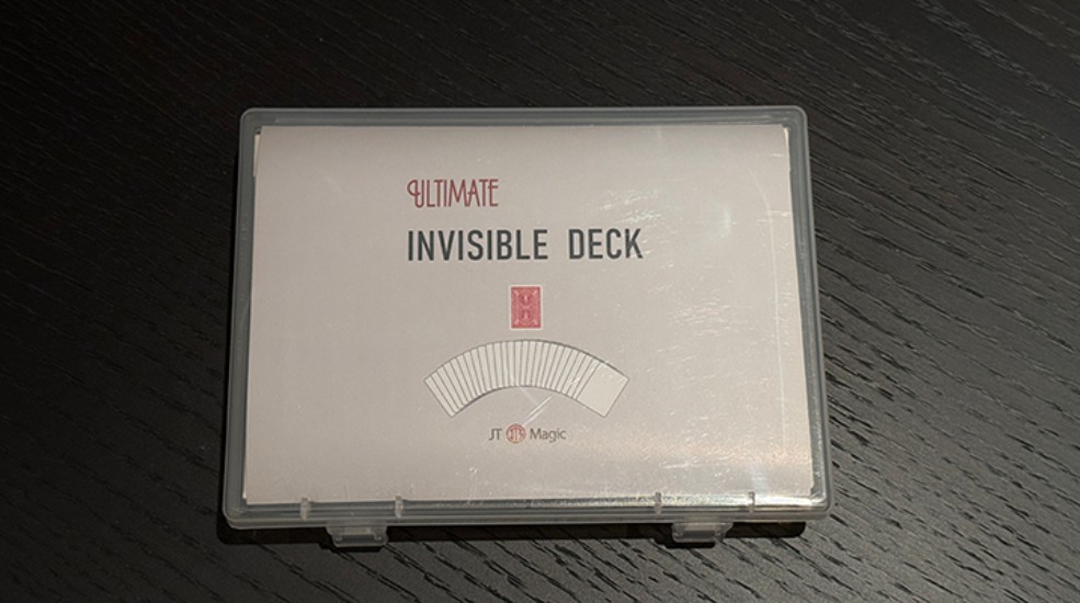 Ultimate Invisible Deck by Sway Liu and JT Magic.