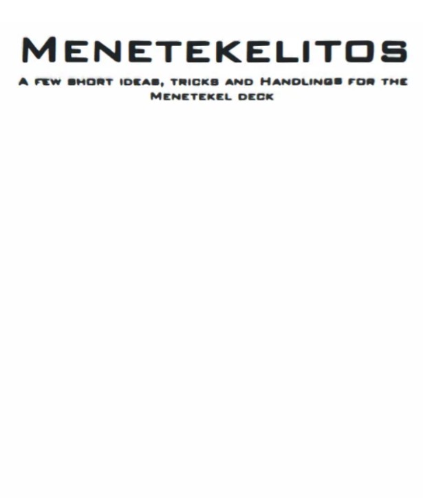 Menetekelitos by Pit Hartling