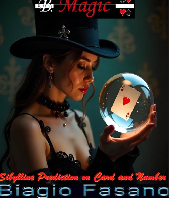 Sibylline Prediction on Card and Number by Biagio Fasano (B. Magic) (no watermark)