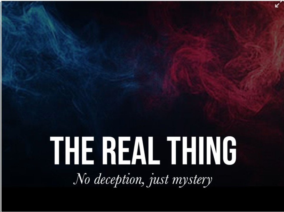 The Real Thing by Luke Jermay