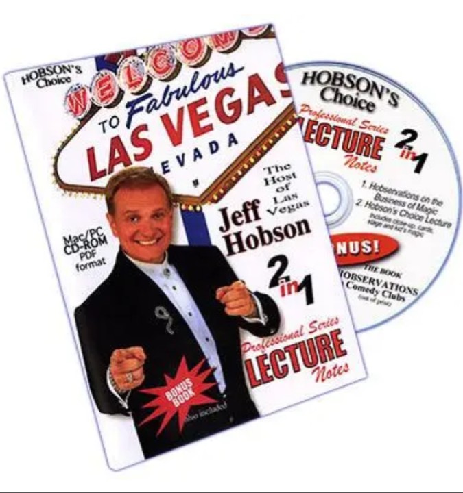2-in-1 Pro Lecture by Jeff Hobson.