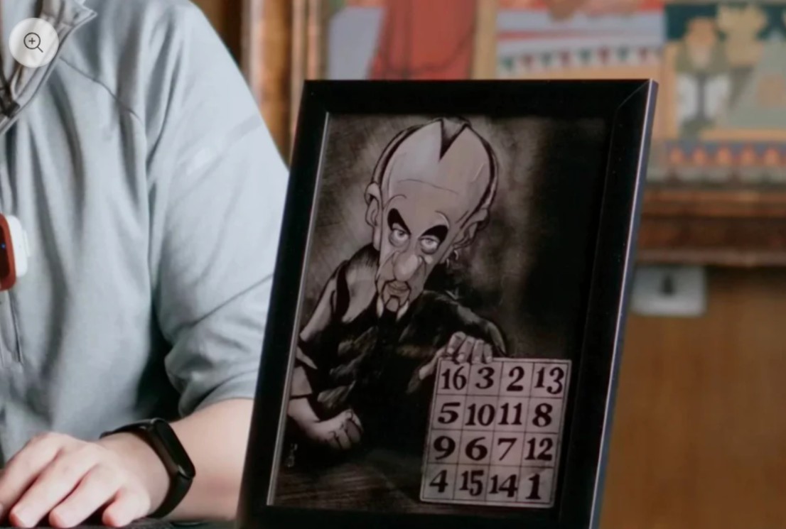 Maxs Caricature Frame - Max Maven.