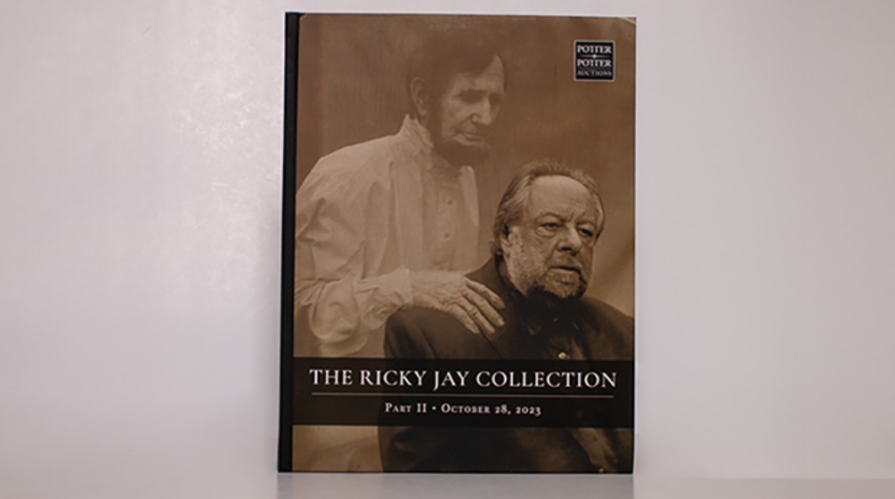 presale price - The Ricky Jay Collection Catalog Volume 2.
