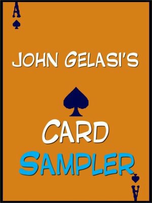 Card Sampler by John Gelasi.