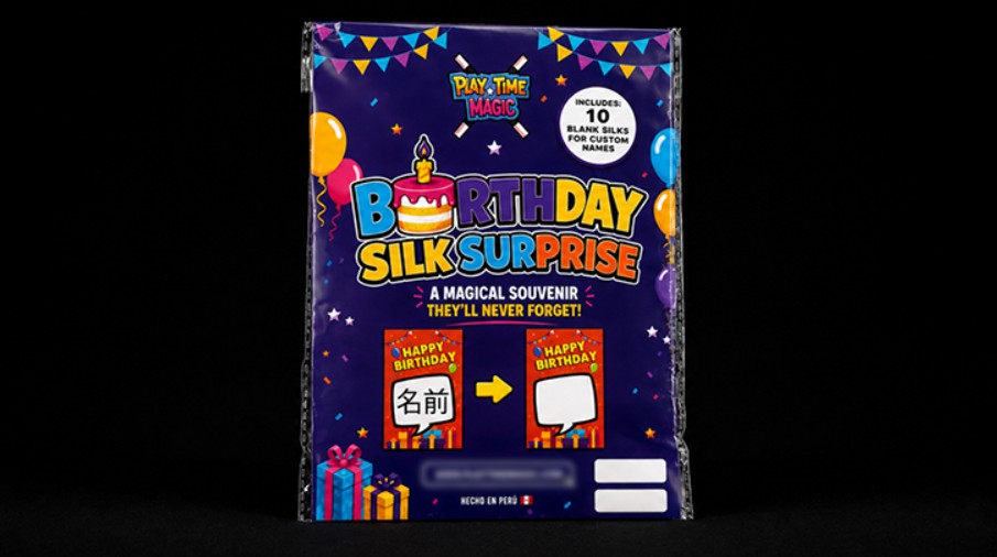 Birthday Silk Surprise by PlayTime Magic DEFMA.