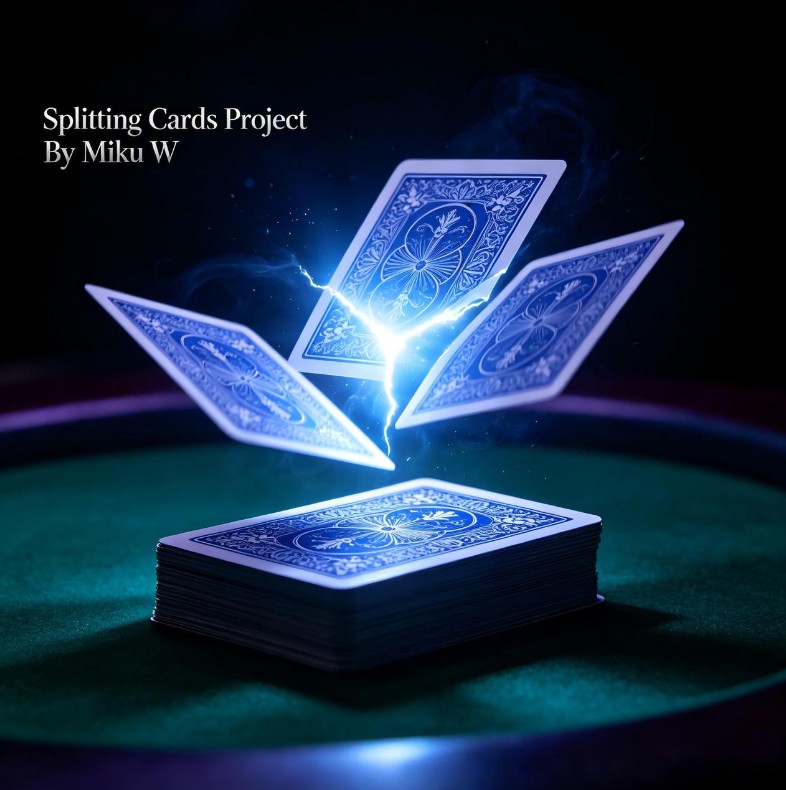 Splitting Cards Project By Miku W
