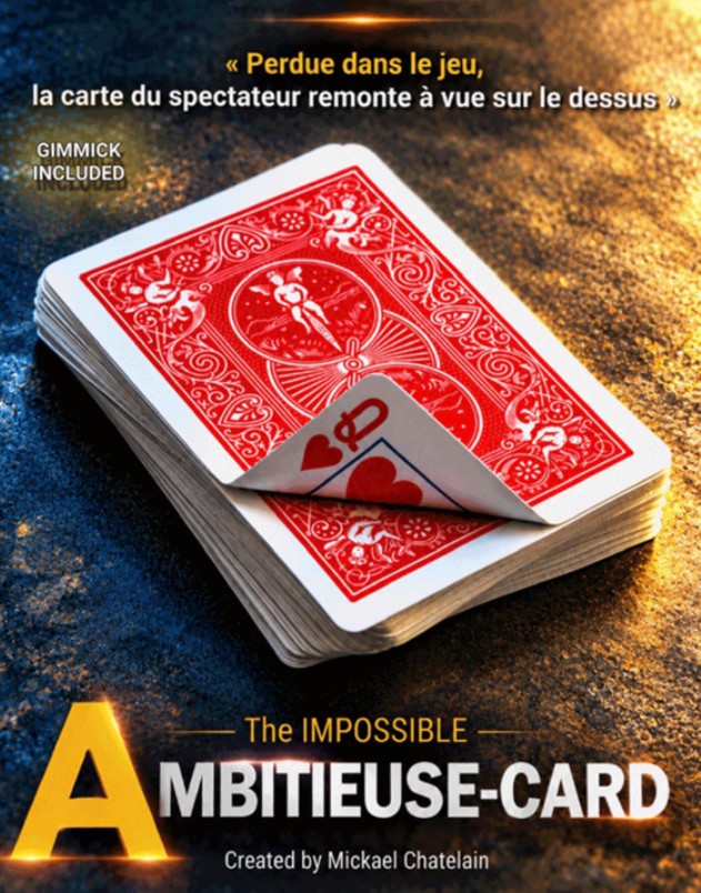 IMPOSSIBLE AMBITIEUSE CARD by Mickael Chatelain.