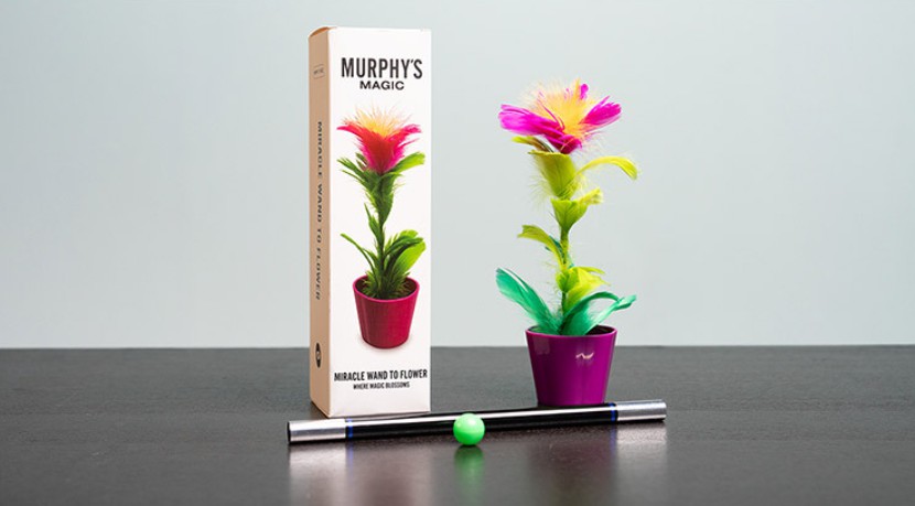 Miracle Wand to Flower by Murphy's Magic.