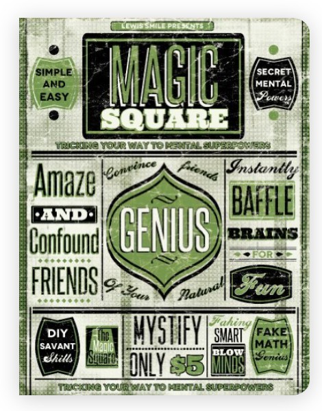 The Magic Square - Tricking Your Way to Mental Superpowers by Lewis Smile.
